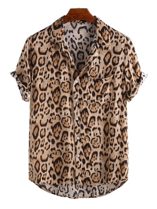 Leopard forest shirt