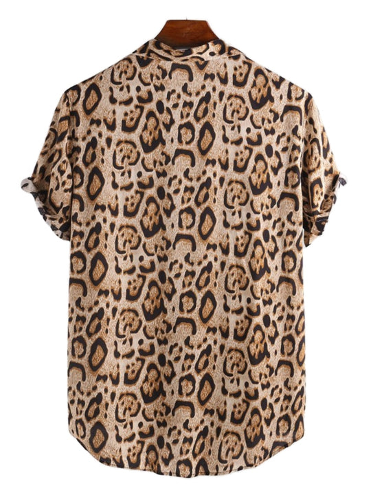 Leopard forest shirt